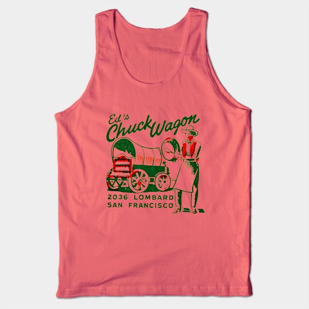 Ed's Chuck Wagon Tank Top by MindsparkCreative